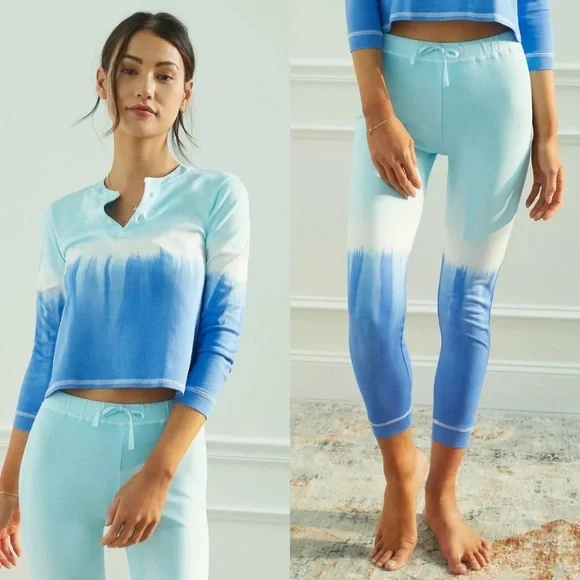 Anthropologie Ro's Garden Dreamer Tie-Dye Pajamas - Picture 4 of 16